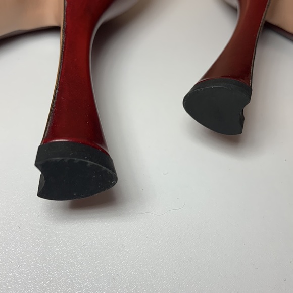 SOLD PRADA SPAZZOLATO FUME IN SCARLATTO - Picture 15 of 16